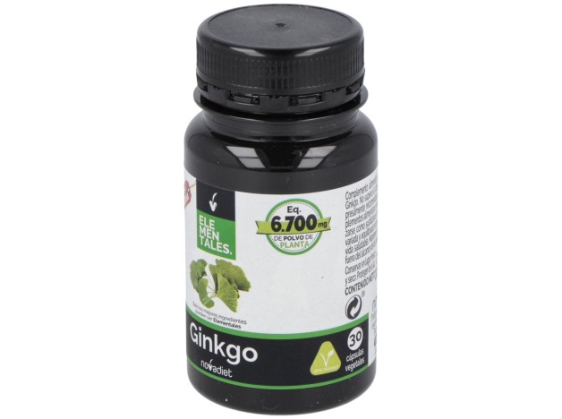 Novadiet Ginkgo 30 Cápsulas Vegetales