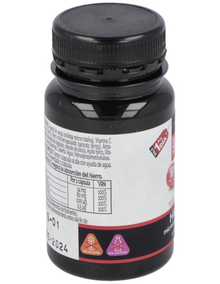 Novadiet Hierro Microencapsulado 60 Cápsulas Vegetales