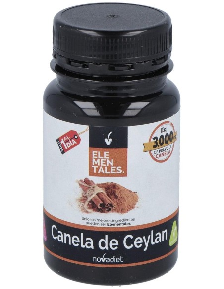 Novadiet Canela De Ceylan 30 Cápsulas Vegetales