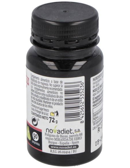Nova Diet Magnesio Elementales 90Comp