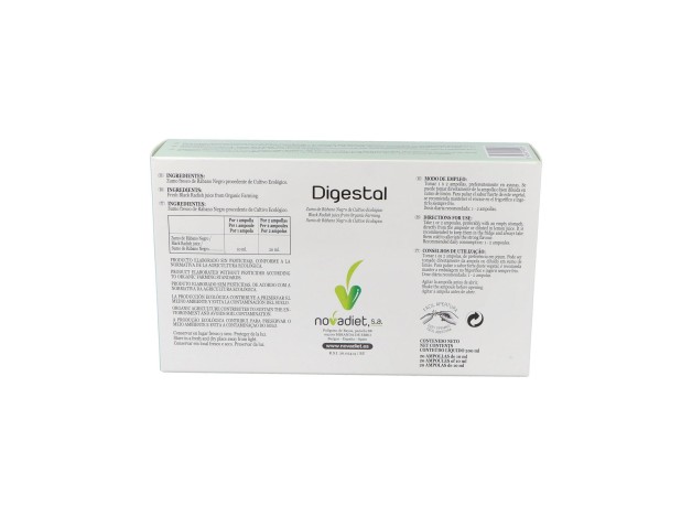 Novadiet Digestal 20 Ampollas