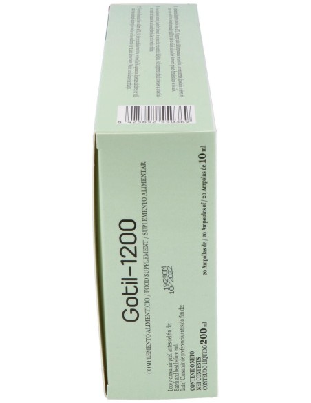 Novadiet Gotil/1200 (Albura De Tilo) 20 Ampollas
