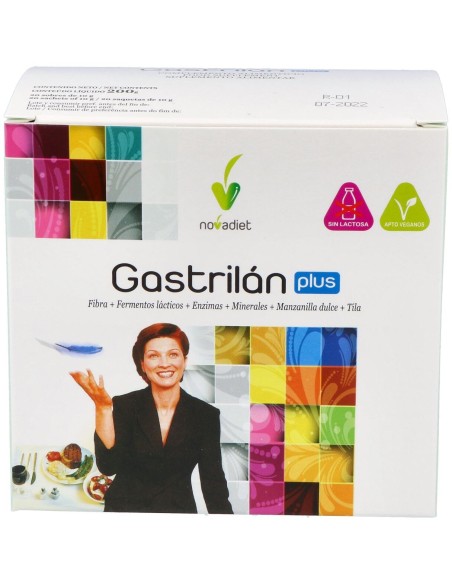Novadiet Gastrilan Plus 20 Sobres 10 G