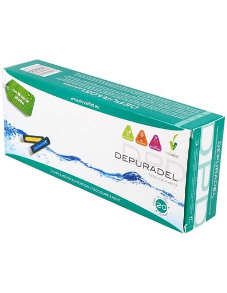 Novadiet Depuradel 20 Ampollas