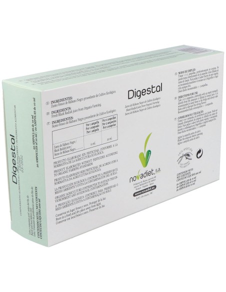 Novadiet Digestal 20 Ampollas