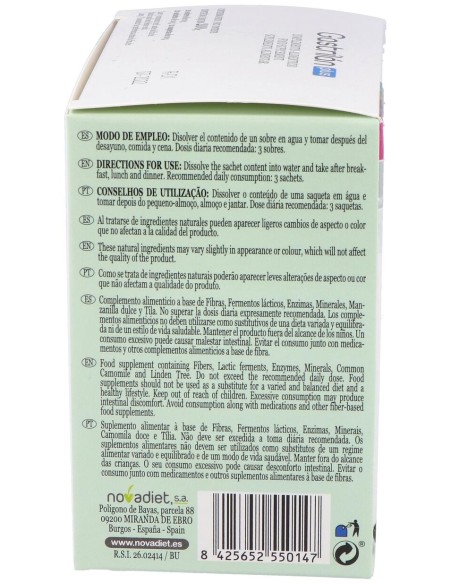 Novadiet Gastrilan Plus 20 Sobres 10 G