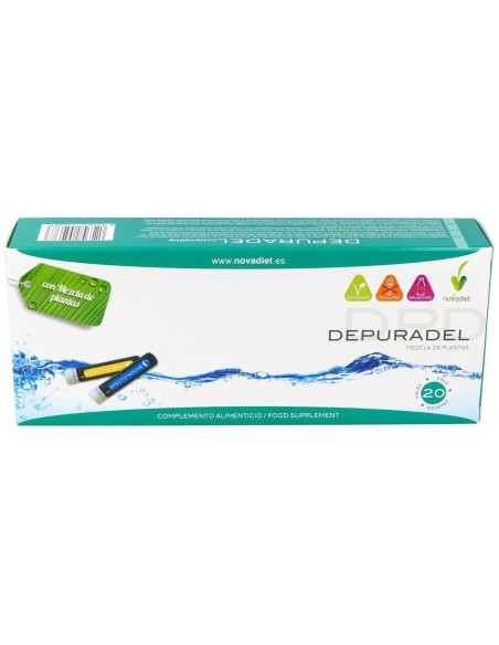 Novadiet Depuradel 20 Ampollas