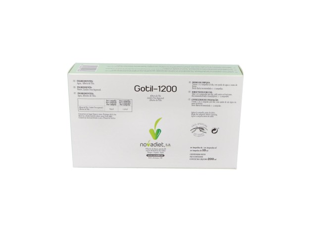 Novadiet Gotil/1200 (Albura De Tilo) 20 Ampollas
