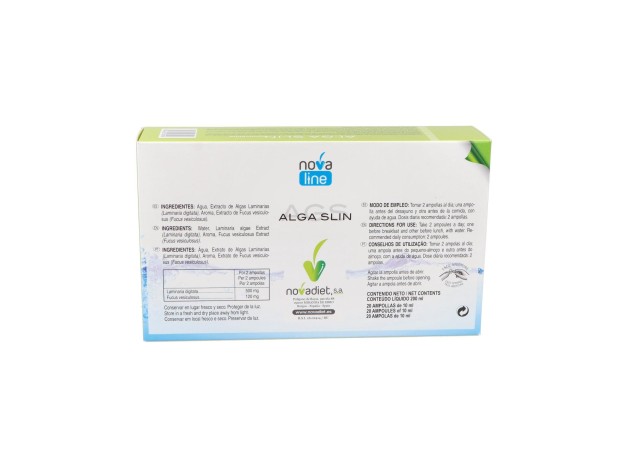 Novadiet Alga-Slin 20 Ampollas