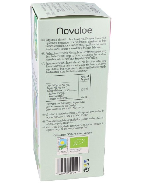 Novaloe Jugo Aloe Vera 1L.