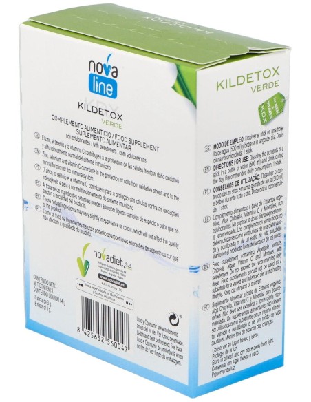 Kildetox Verde Depurativo 18 Sticks