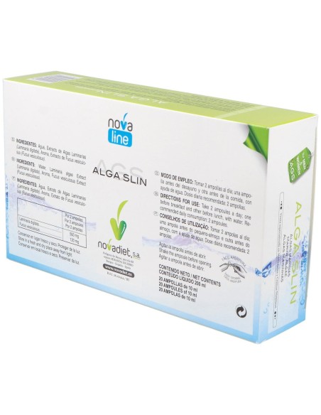 Novadiet Alga-Slin 20 Ampollas