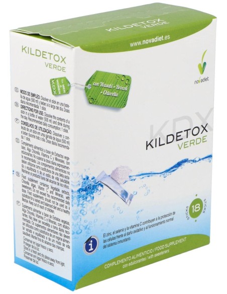 Kildetox Verde Depurativo 18 Sticks