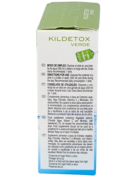 Kildetox Verde Depurativo 18 Sticks