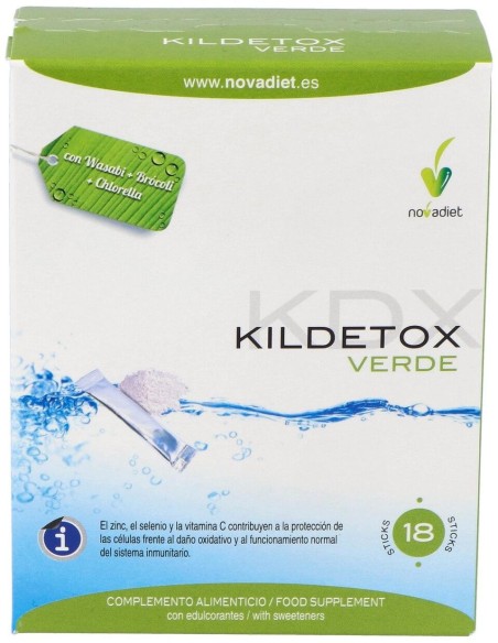 Kildetox Verde Depurativo 18 Sticks