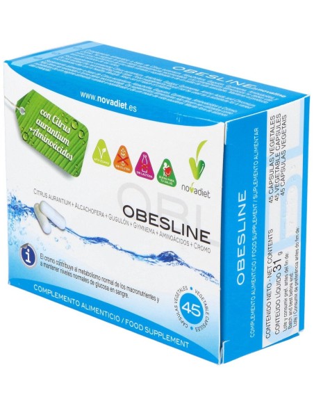 Novadiet Obesline 45 Cápsulas