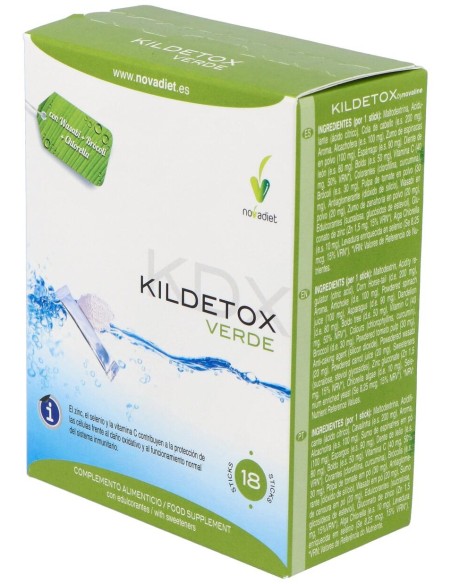 Kildetox Verde Depurativo 18 Sticks