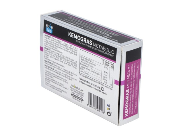 Novadiet Kemogras Metabolic 30 Cápsulas Vegetales