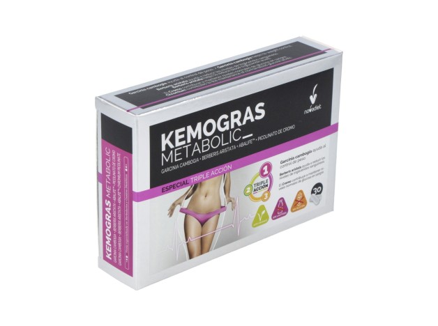 Novadiet Kemogras Metabolic 30 Cápsulas Vegetales