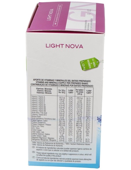 Light Nova Sustitutivo De Una Comida Control Peso Sabor Chocolat