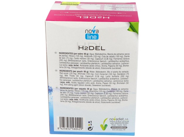 Novadiet H2Del 10 Sobres