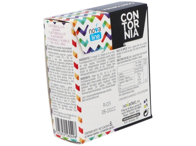 Novadiet Contornia 15 Cápsulas