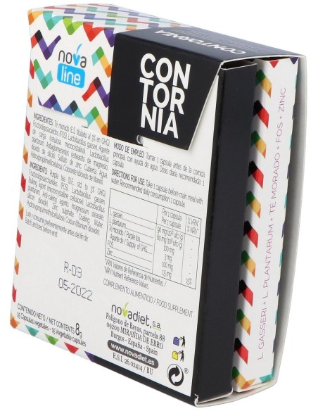 Novadiet Contornia 15 Cápsulas