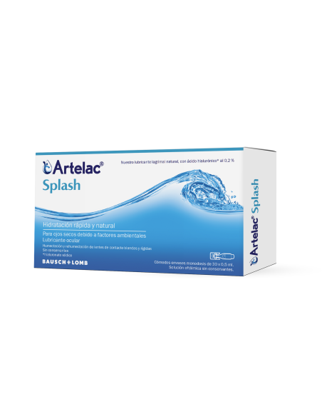 Artelac Splash Colirio 0,5 ml 30 Monodosis