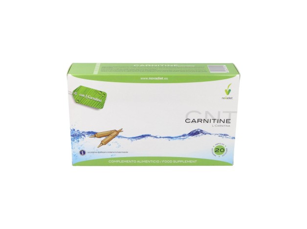 Novadiet L-Carnitina Ampollas 20 Ampollas
