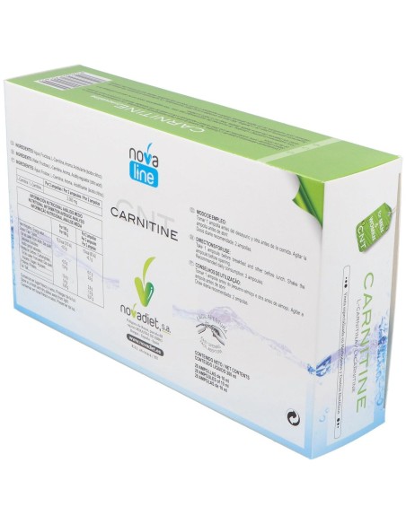 Novadiet L-Carnitina Ampollas 20 Ampollas