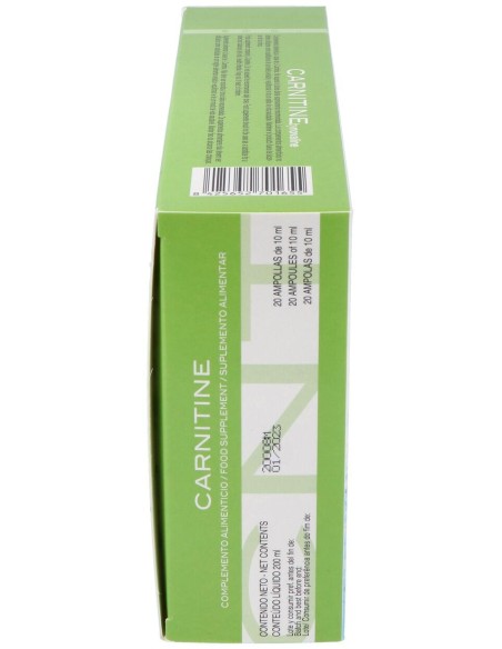 Novadiet L-Carnitina Ampollas 20 Ampollas