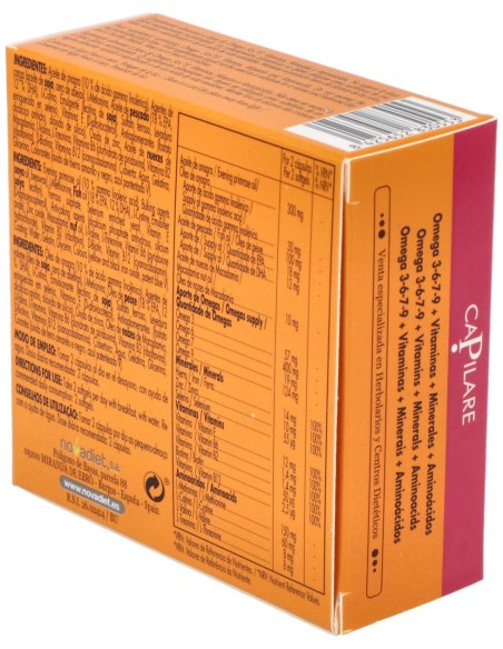 Capilare Anticaida Del Cabello 60Cap.