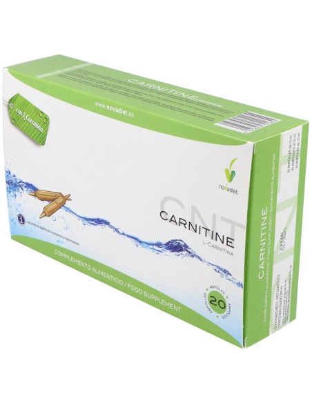 Novadiet L-Carnitina Ampollas 20 Ampollas