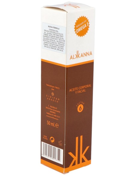 Anroch Fharma Alkanna Aceite Facial Y Corporal 50Ml