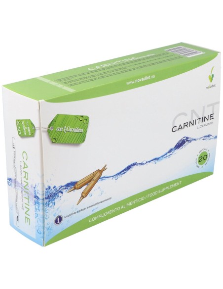 Novadiet L-Carnitina Ampollas 20 Ampollas