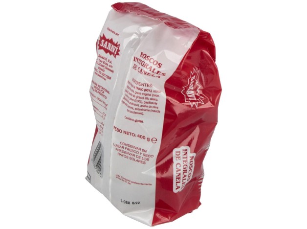 Roscos De Canela Integrales 400Gr.