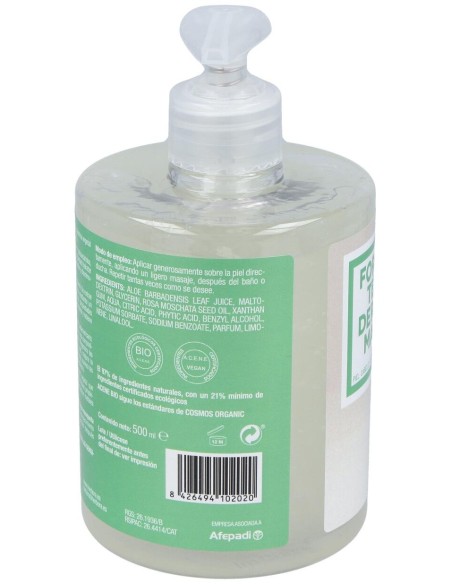 Fortederma Gel Hidratante Aloe Y Rosa Mosqueta Bio 500Ml