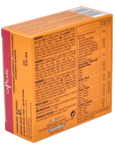 Capilare Anticaida Del Cabello 60Cap.
