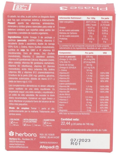 Fortederma Phase 3 30Perlas