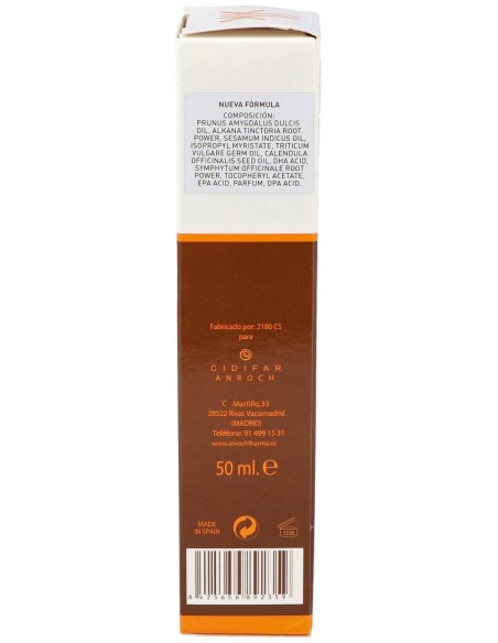 Anroch Fharma Alkanna Aceite Facial Y Corporal 50Ml