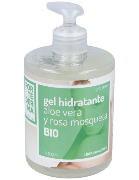 Fortederma Gel Hidratante Aloe Y Rosa Mosqueta Bio 500Ml