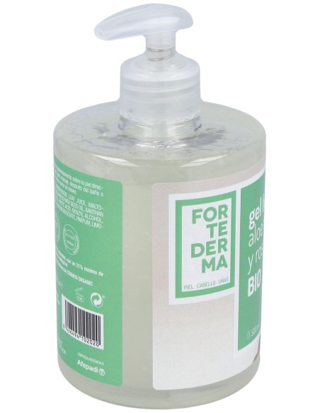 Fortederma Gel Hidratante Aloe Y Rosa Mosqueta Bio 500Ml