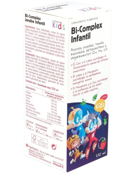 Senda Kids Bicomplex Infantil 250Ml