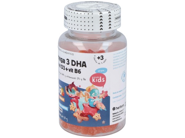 Senda Kids Omega 3 Dha Con Vit D3+Vit B6 60Gummies