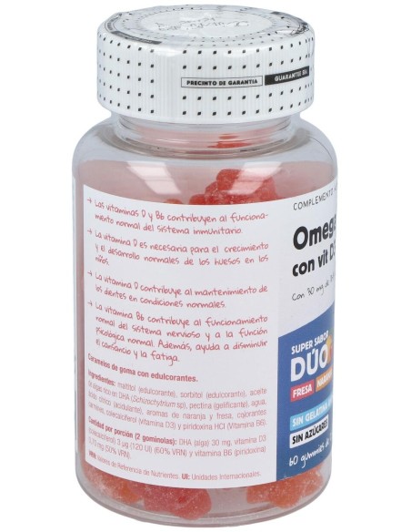 Senda Kids Omega 3 Dha Con Vit D3+Vit B6 60Gummies