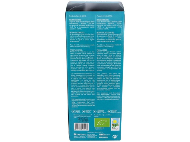 Bon Digest   Aloe Vera Bio   Herbora   1000 Ml.