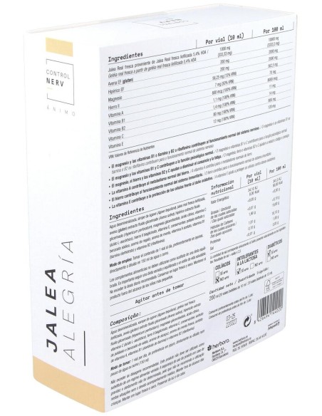 Normonerv Jalea Real Alegría Herbora 20 Viales