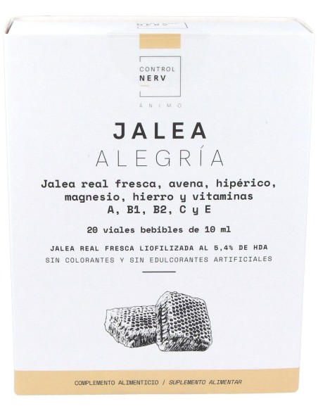 Normonerv Jalea Real Alegría Herbora 20 Viales