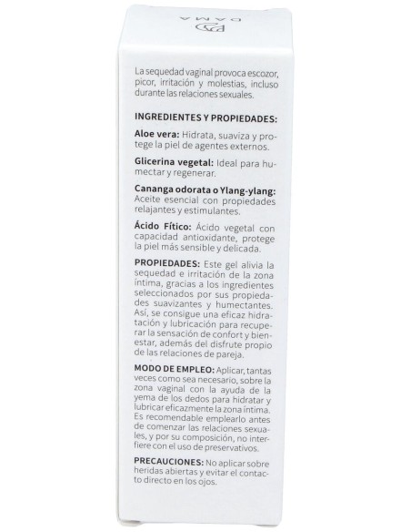 Herbora Dama Gel Hidratante Lubricante Bio 50Ml