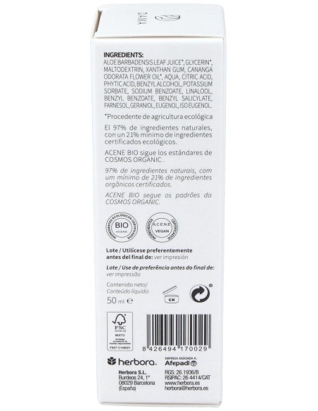 Herbora Dama Gel Hidratante Lubricante Bio 50Ml